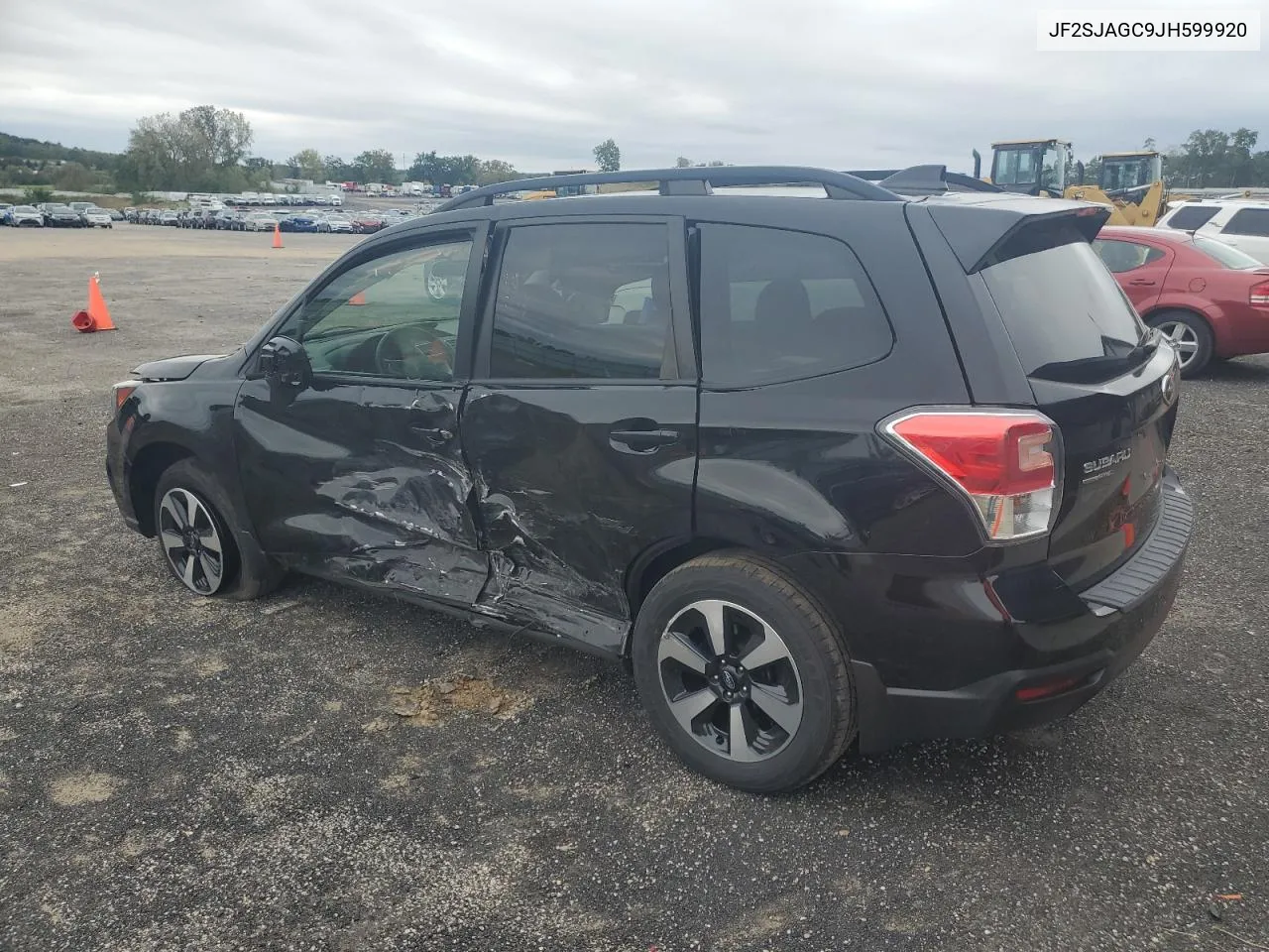 2018 Subaru Forester 2.5I Premium VIN: JF2SJAGC9JH599920 Lot: 72945664