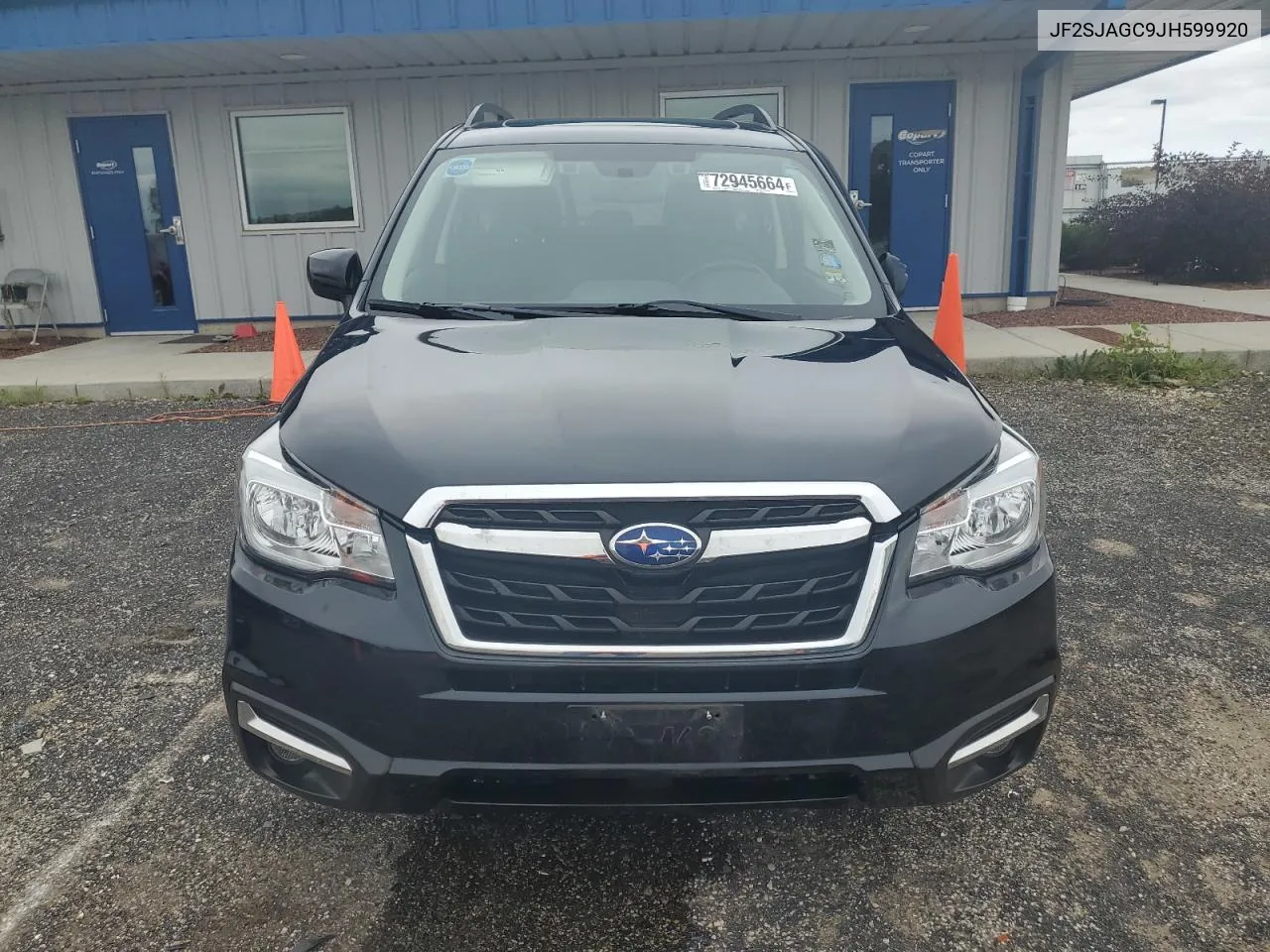 2018 Subaru Forester 2.5I Premium VIN: JF2SJAGC9JH599920 Lot: 72945664