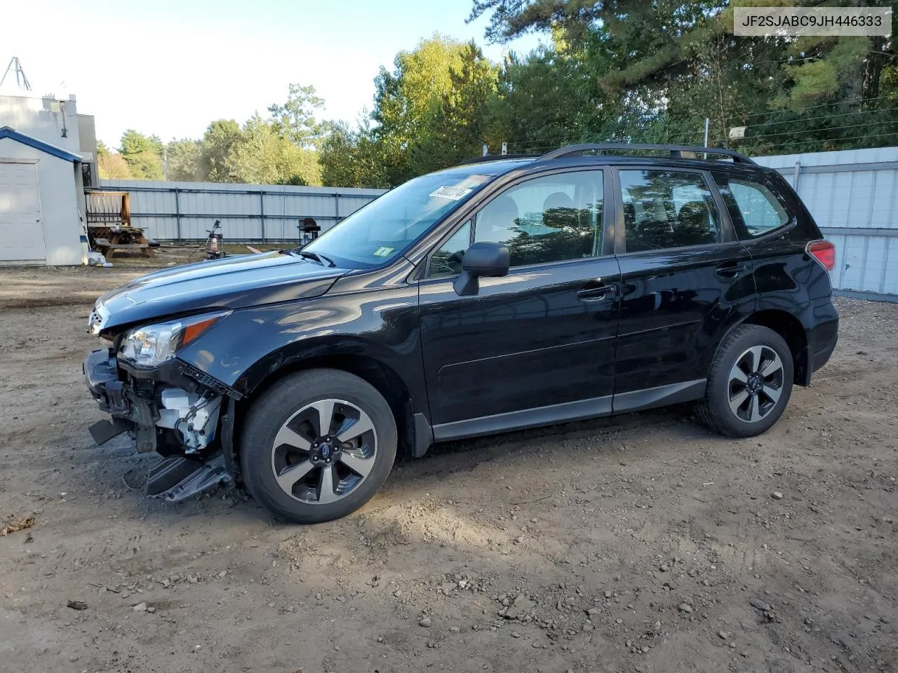 2018 Subaru Forester 2.5I VIN: JF2SJABC9JH446333 Lot: 73002274