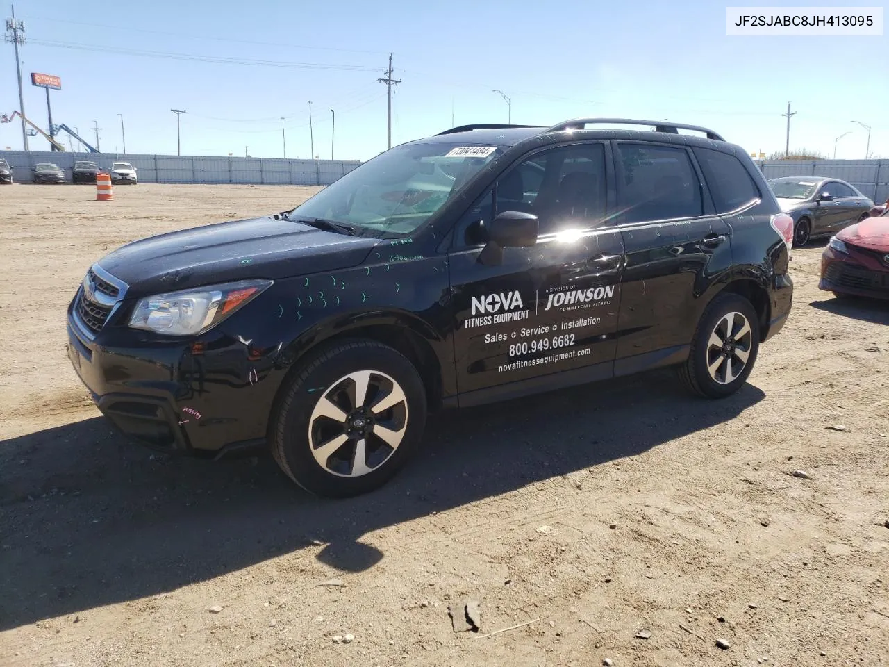 2018 Subaru Forester 2.5I VIN: JF2SJABC8JH413095 Lot: 73041484