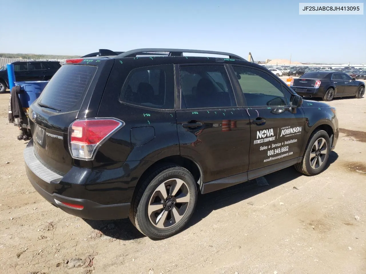 2018 Subaru Forester 2.5I VIN: JF2SJABC8JH413095 Lot: 73041484