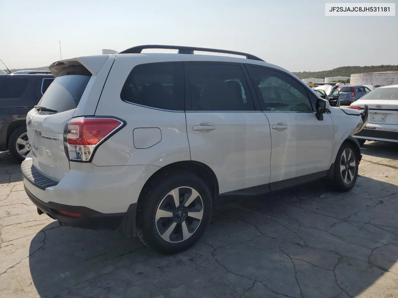 2018 Subaru Forester 2.5I Limited VIN: JF2SJAJC8JH531181 Lot: 73155714