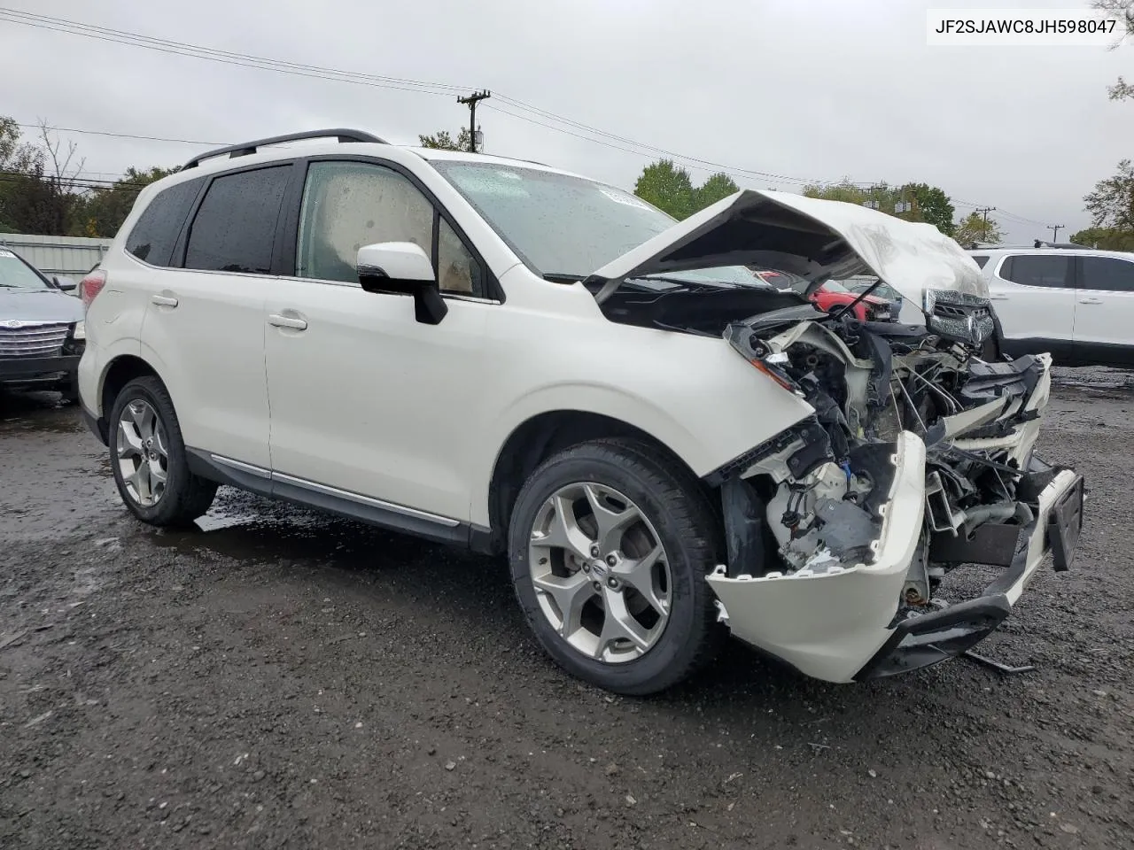 2018 Subaru Forester 2.5I Touring VIN: JF2SJAWC8JH598047 Lot: 73178704