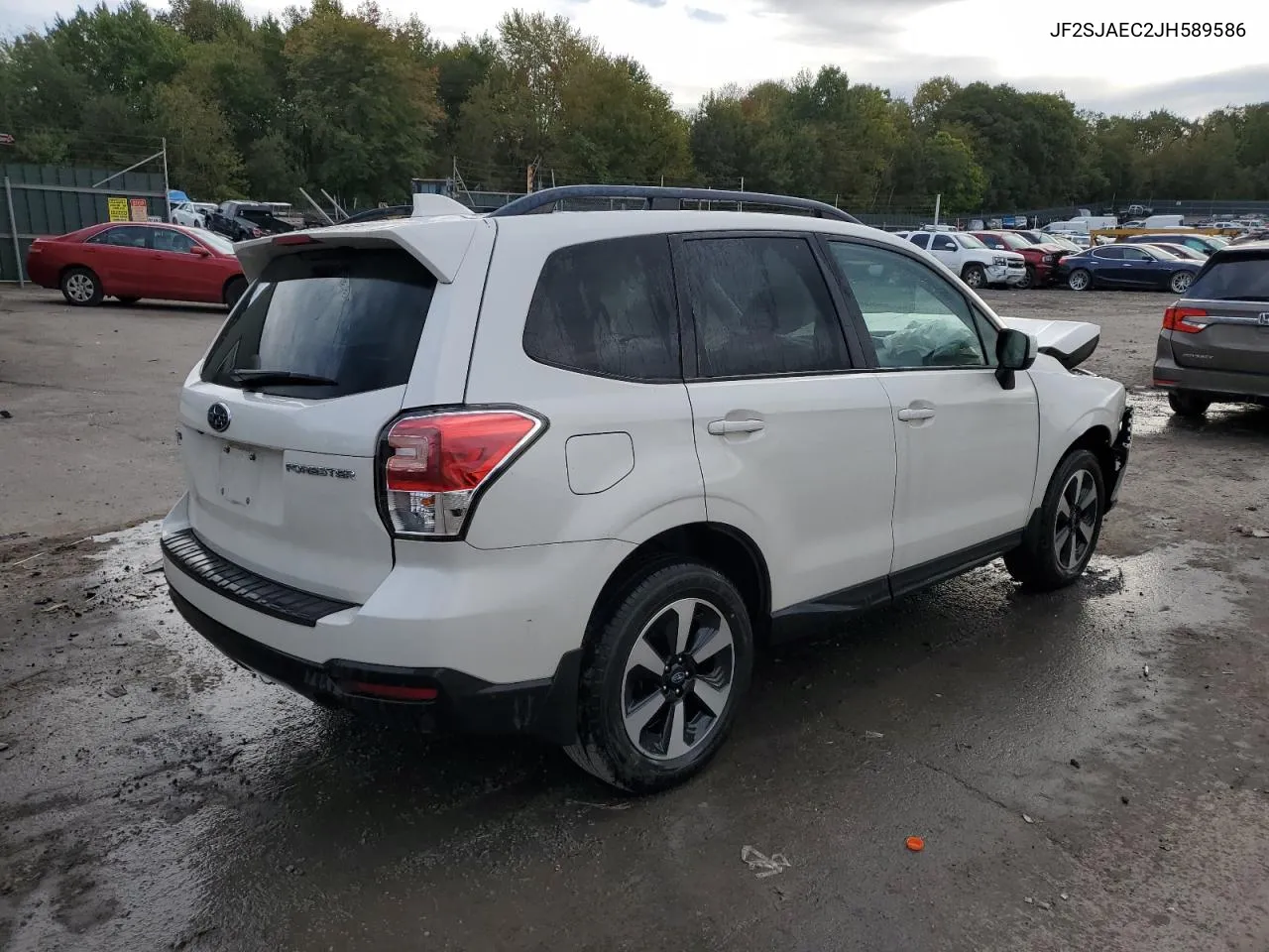 2018 Subaru Forester 2.5I Premium VIN: JF2SJAEC2JH589586 Lot: 73204254