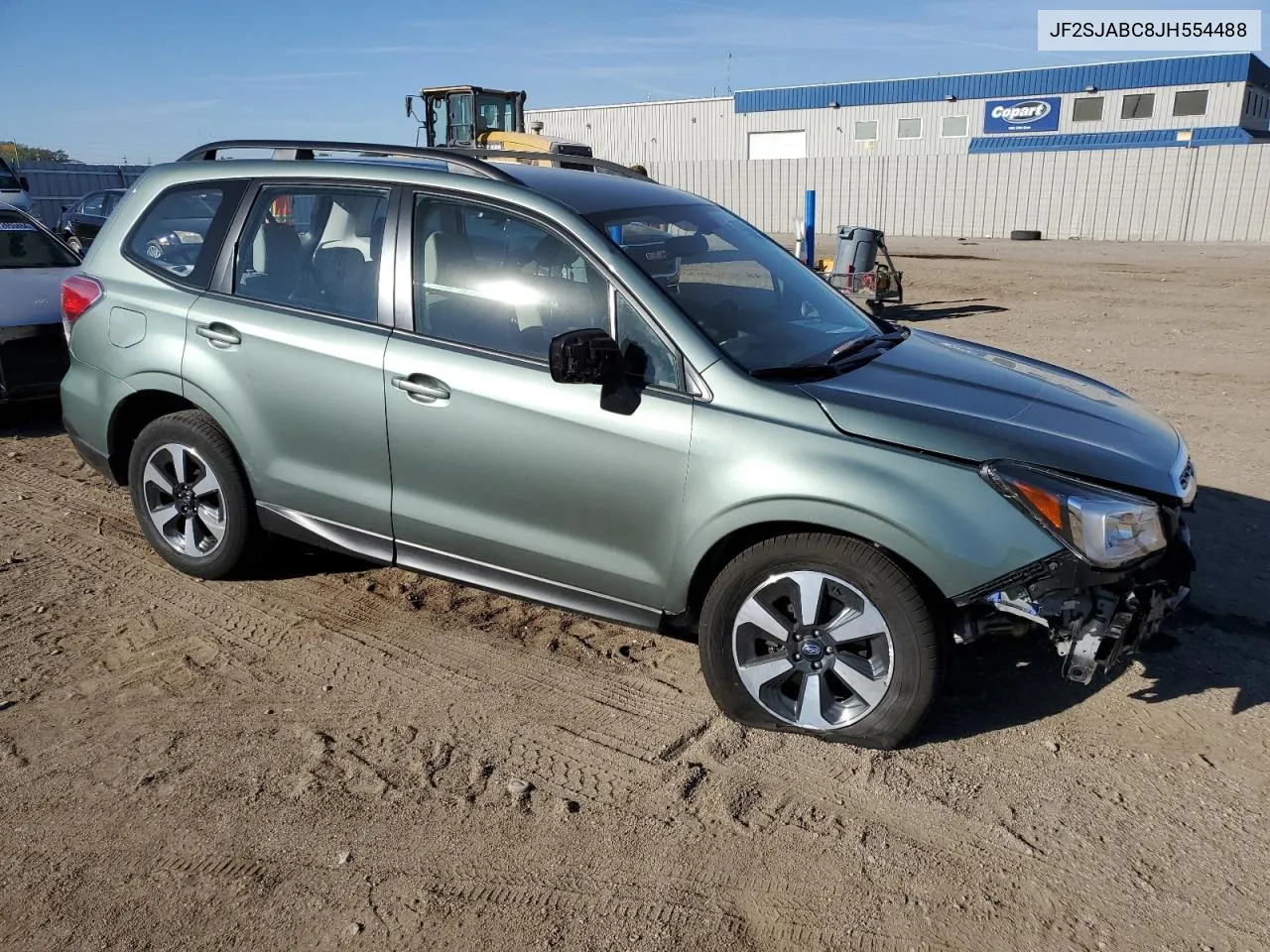 2018 Subaru Forester 2.5I VIN: JF2SJABC8JH554488 Lot: 73226824