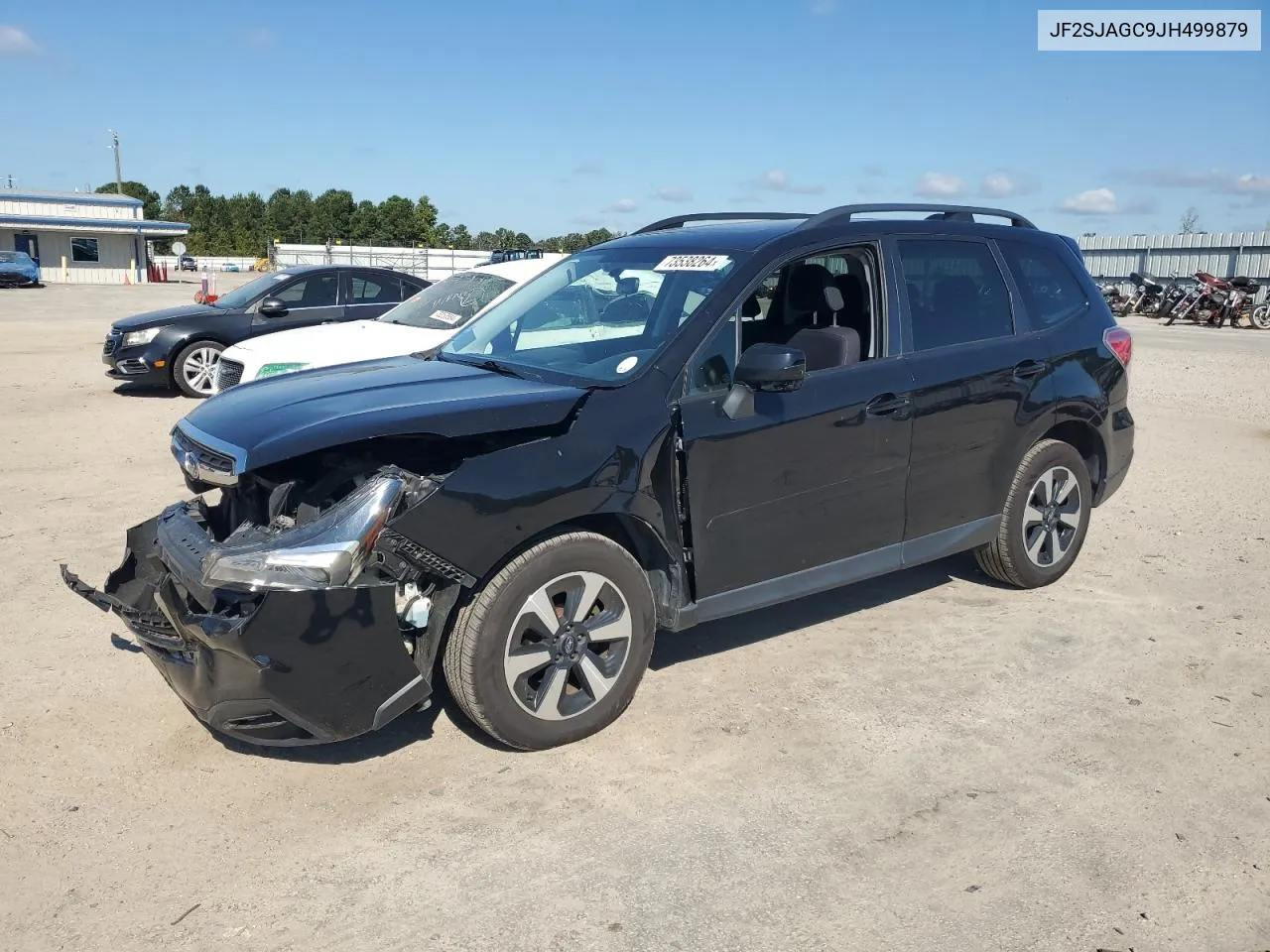 2018 Subaru Forester 2.5I Premium VIN: JF2SJAGC9JH499879 Lot: 73538264