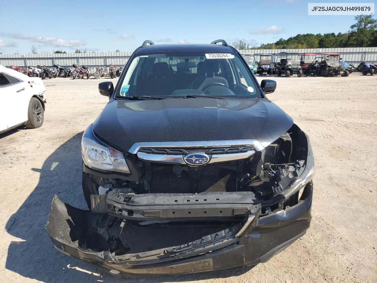 2018 Subaru Forester 2.5I Premium VIN: JF2SJAGC9JH499879 Lot: 73538264