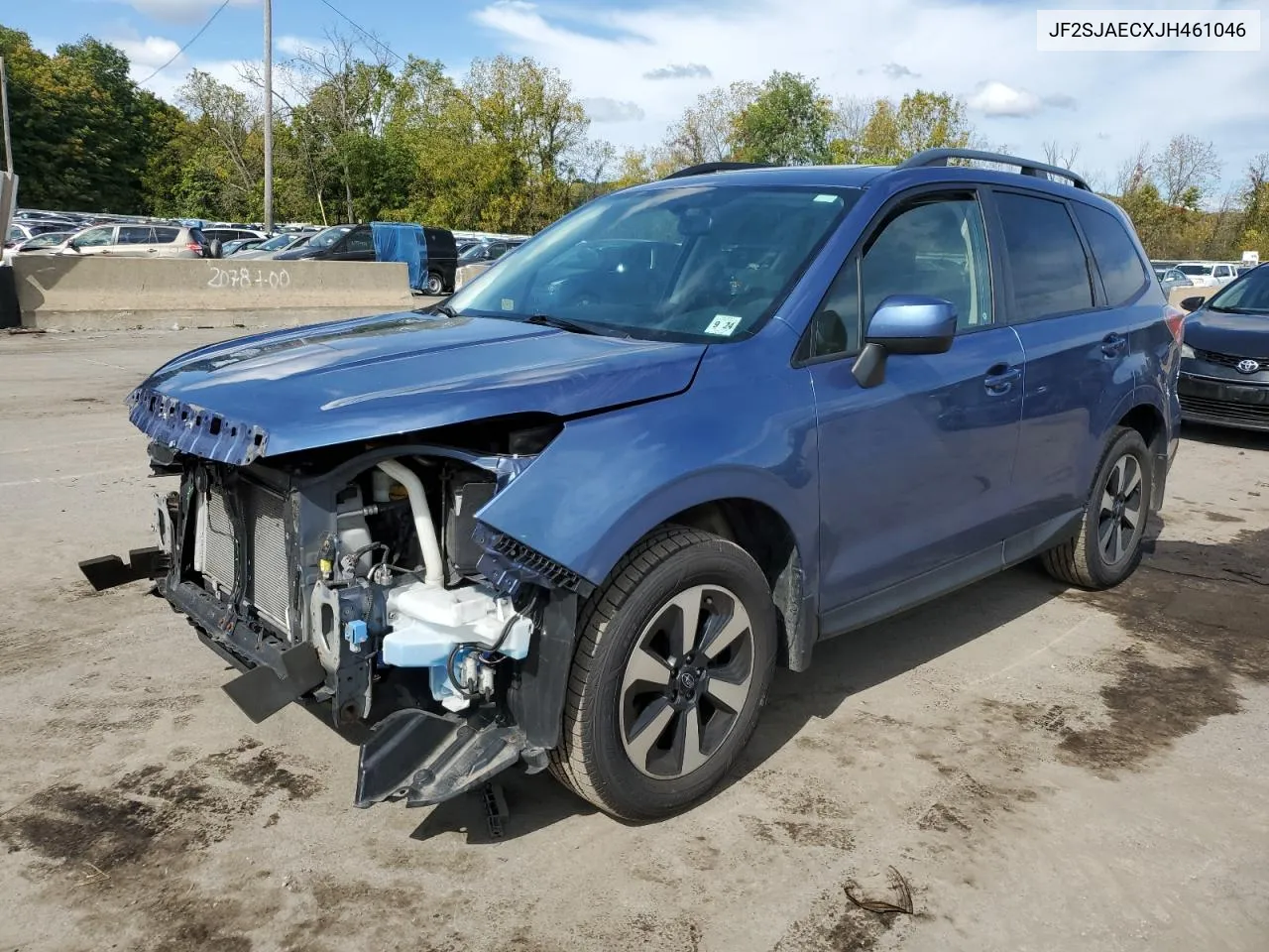 2018 Subaru Forester 2.5I Premium VIN: JF2SJAECXJH461046 Lot: 73558754