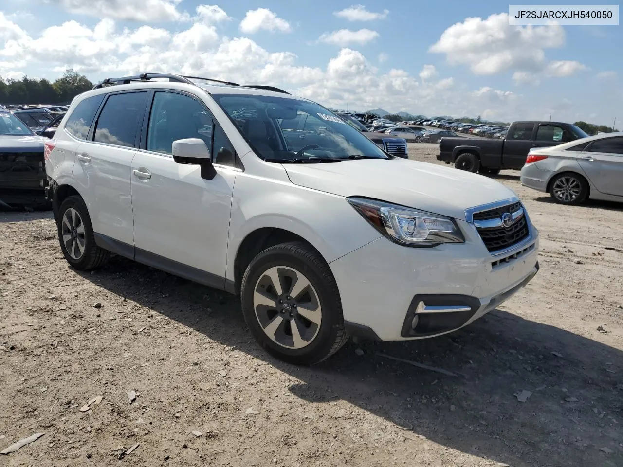 2018 Subaru Forester 2.5I Limited VIN: JF2SJARCXJH540050 Lot: 73577544