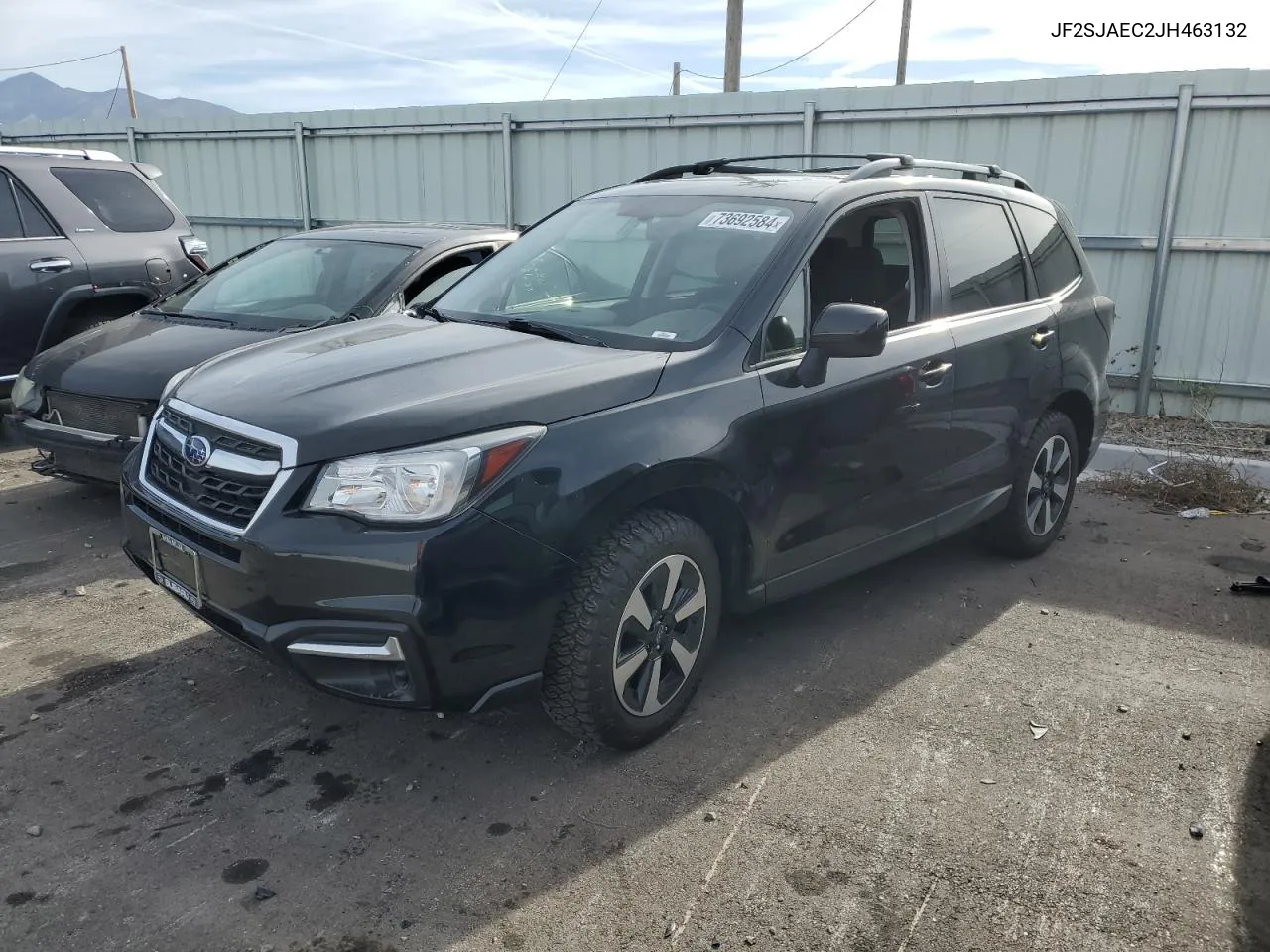 2018 Subaru Forester 2.5I Premium VIN: JF2SJAEC2JH463132 Lot: 73692584