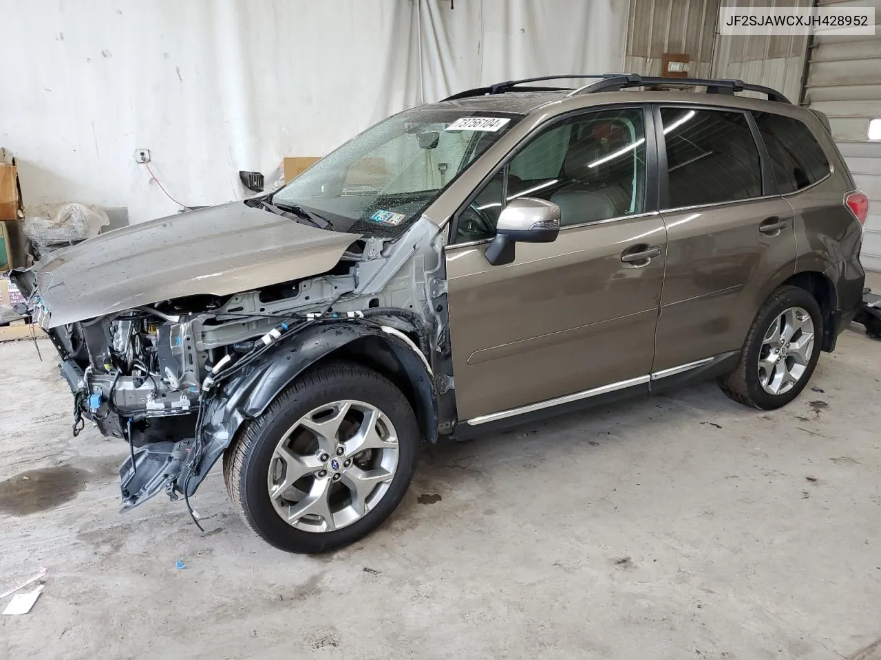 JF2SJAWCXJH428952 2018 Subaru Forester 2.5I Touring