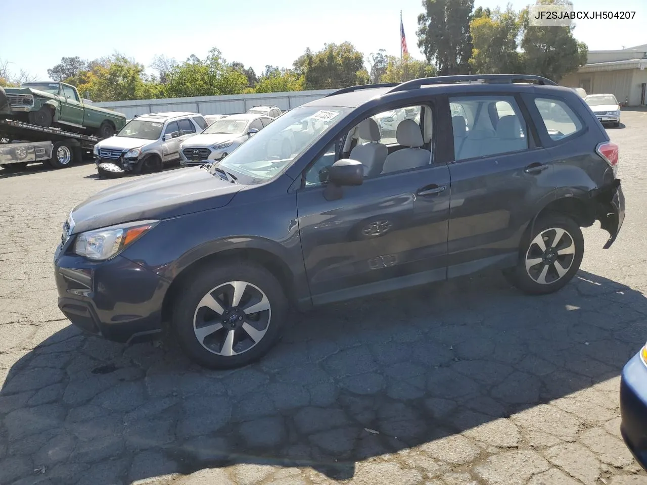 2018 Subaru Forester 2.5I VIN: JF2SJABCXJH504207 Lot: 73773324