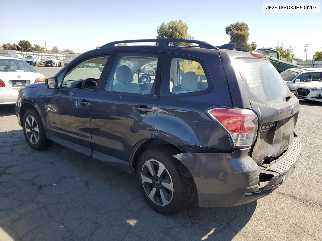 2018 Subaru Forester 2.5I VIN: JF2SJABCXJH504207 Lot: 73773324