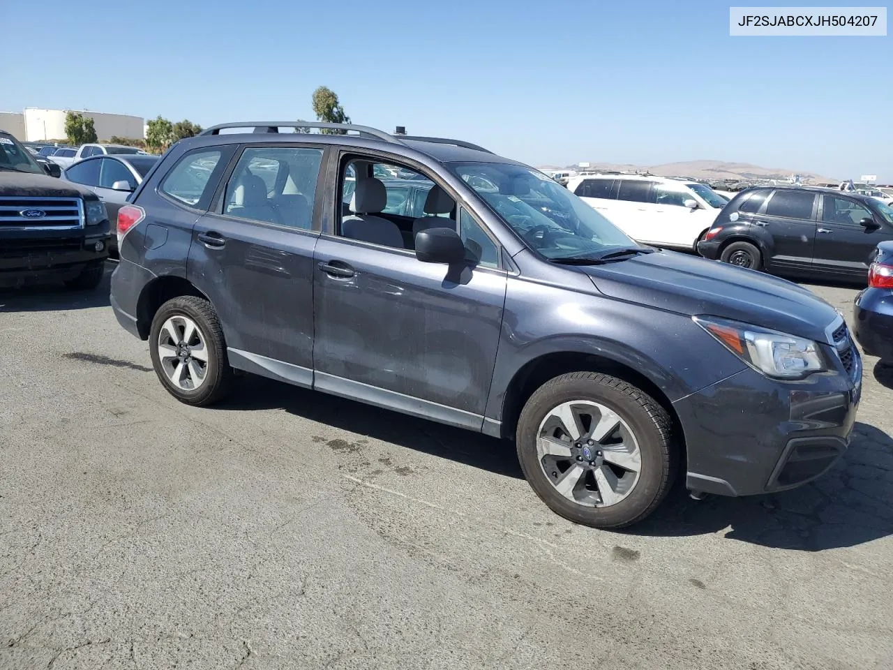 2018 Subaru Forester 2.5I VIN: JF2SJABCXJH504207 Lot: 73773324