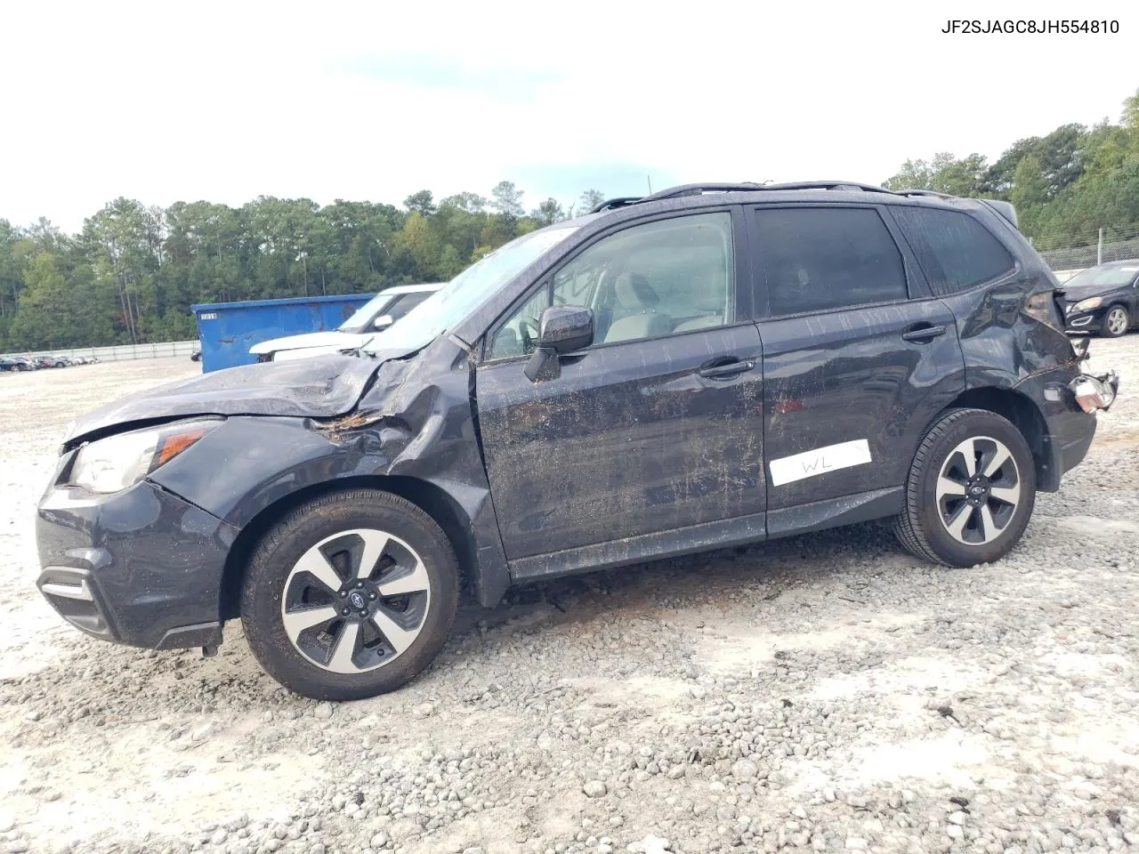 2018 Subaru Forester 2.5I Premium VIN: JF2SJAGC8JH554810 Lot: 73845284