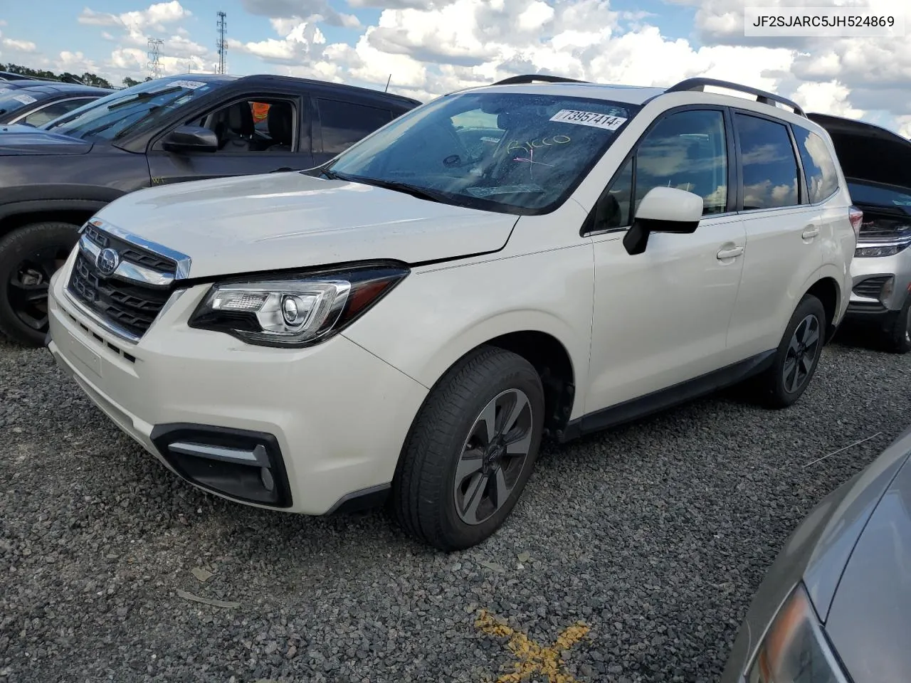 2018 Subaru Forester 2.5I Limited VIN: JF2SJARC5JH524869 Lot: 73957414