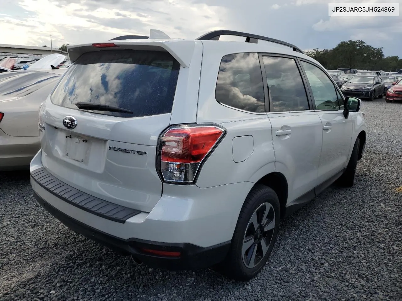 JF2SJARC5JH524869 2018 Subaru Forester 2.5I Limited