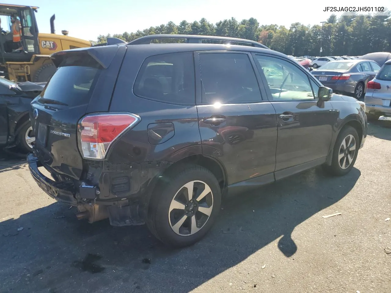 2018 Subaru Forester 2.5I Premium VIN: JF2SJAGC2JH501102 Lot: 74040784