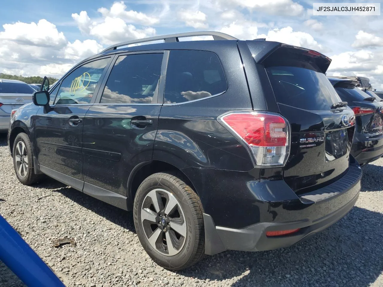 2018 Subaru Forester 2.5I Limited VIN: JF2SJALC3JH452871 Lot: 74173924