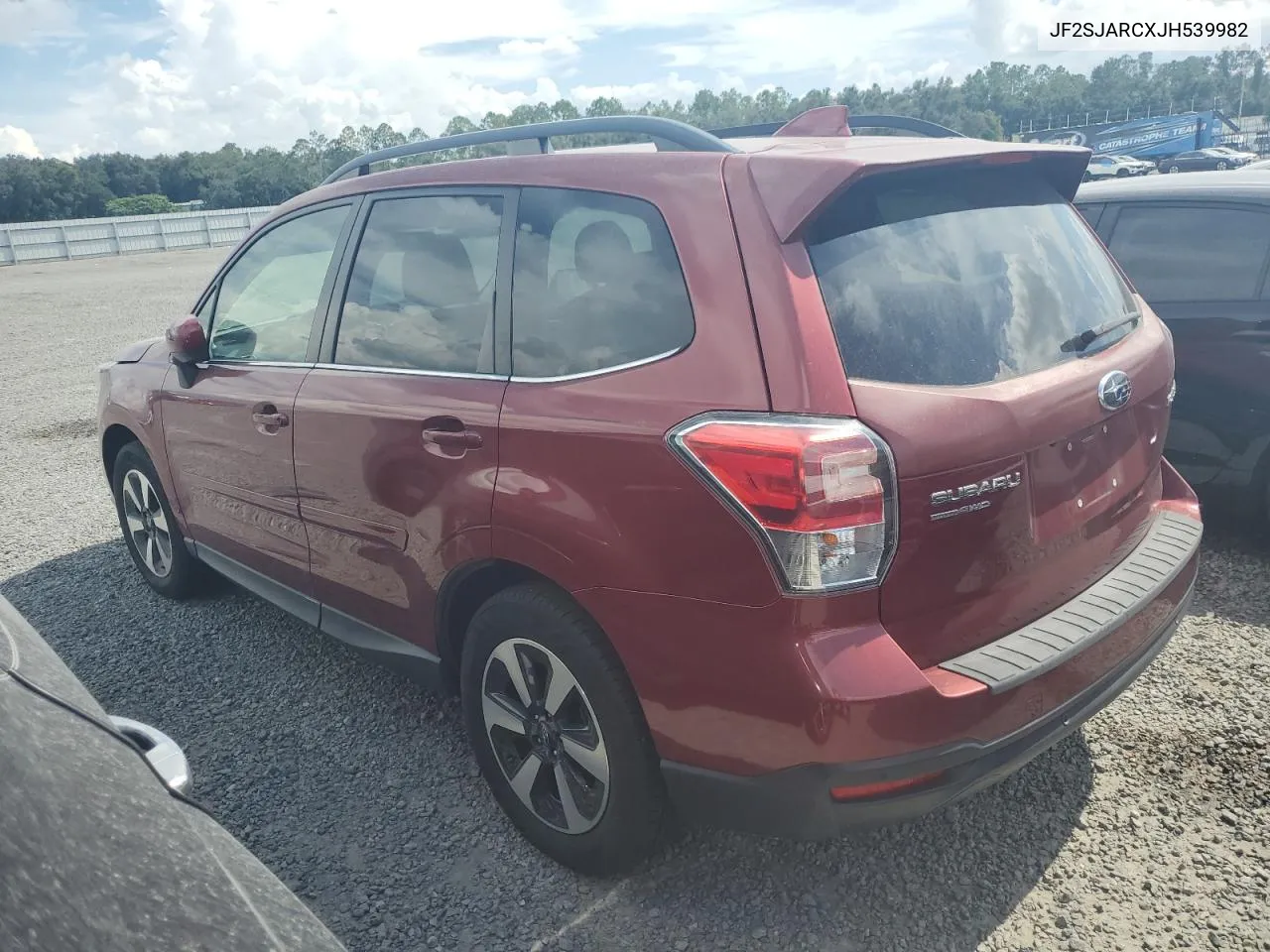 2018 Subaru Forester 2.5I Limited VIN: JF2SJARCXJH539982 Lot: 74177484