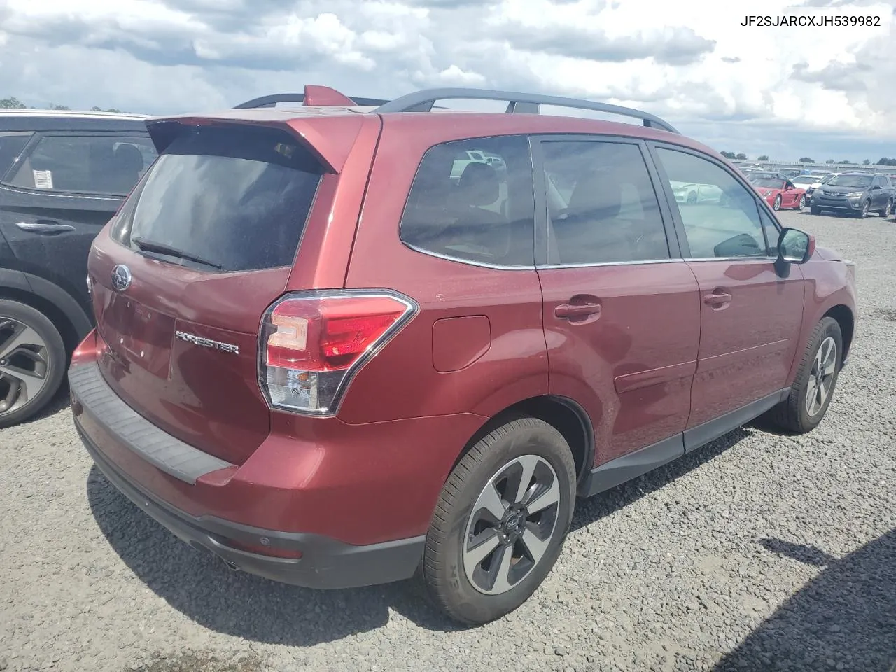 2018 Subaru Forester 2.5I Limited VIN: JF2SJARCXJH539982 Lot: 74177484