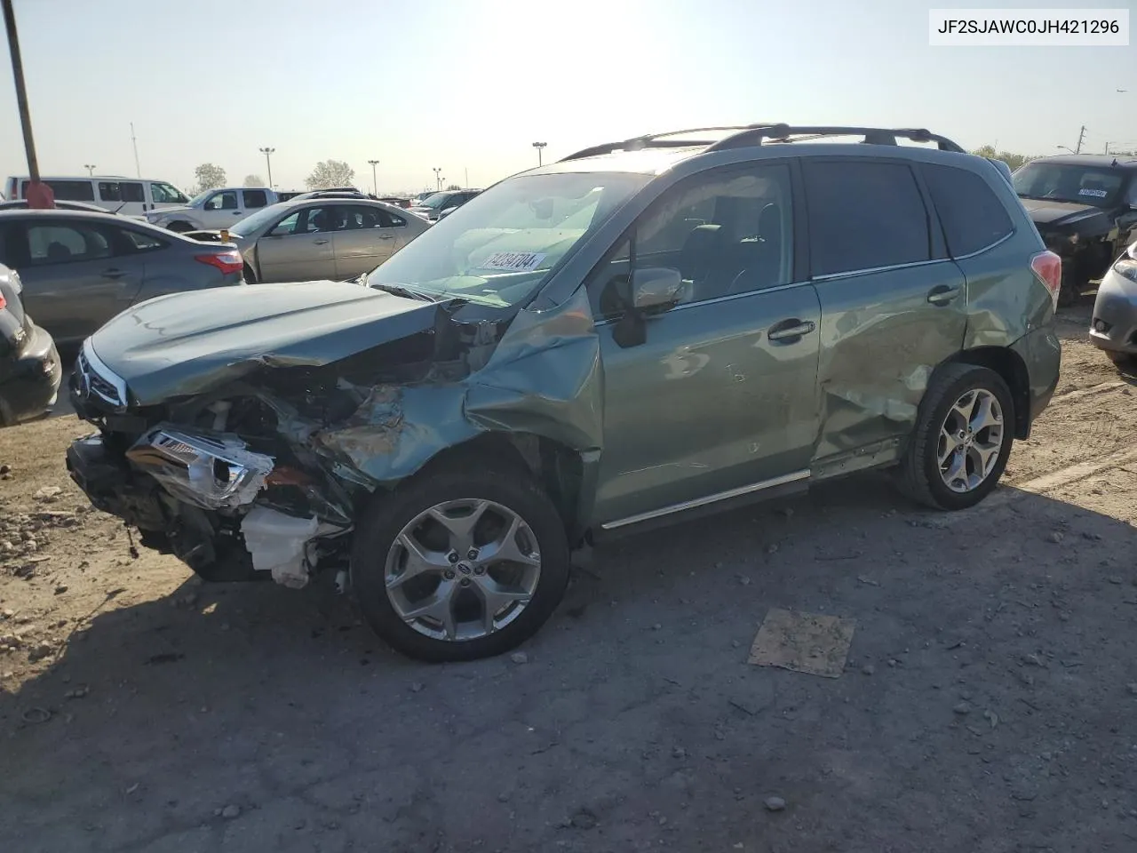 2018 Subaru Forester 2.5I Touring VIN: JF2SJAWC0JH421296 Lot: 74234704