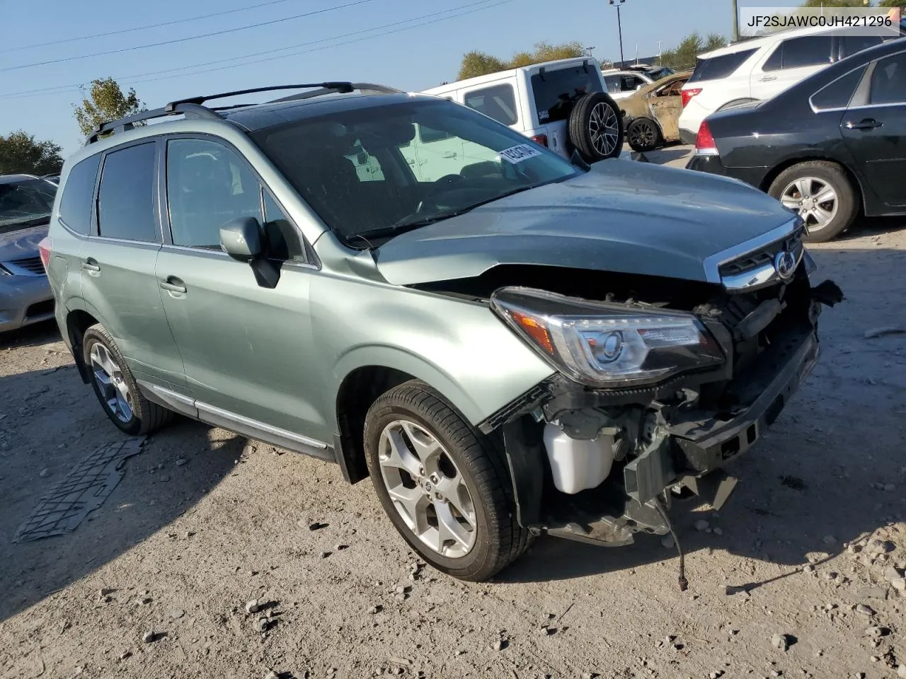 2018 Subaru Forester 2.5I Touring VIN: JF2SJAWC0JH421296 Lot: 74234704