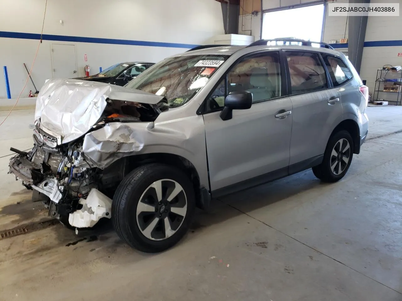 2018 Subaru Forester 2.5I VIN: JF2SJABC0JH403886 Lot: 74323594