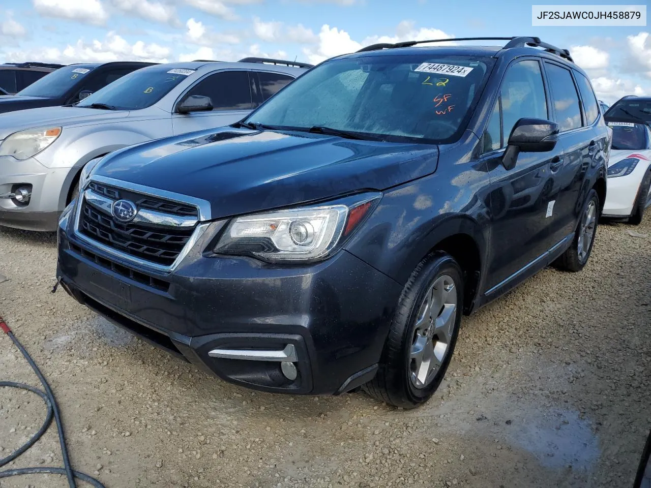 2018 Subaru Forester 2.5I Touring VIN: JF2SJAWC0JH458879 Lot: 74487924