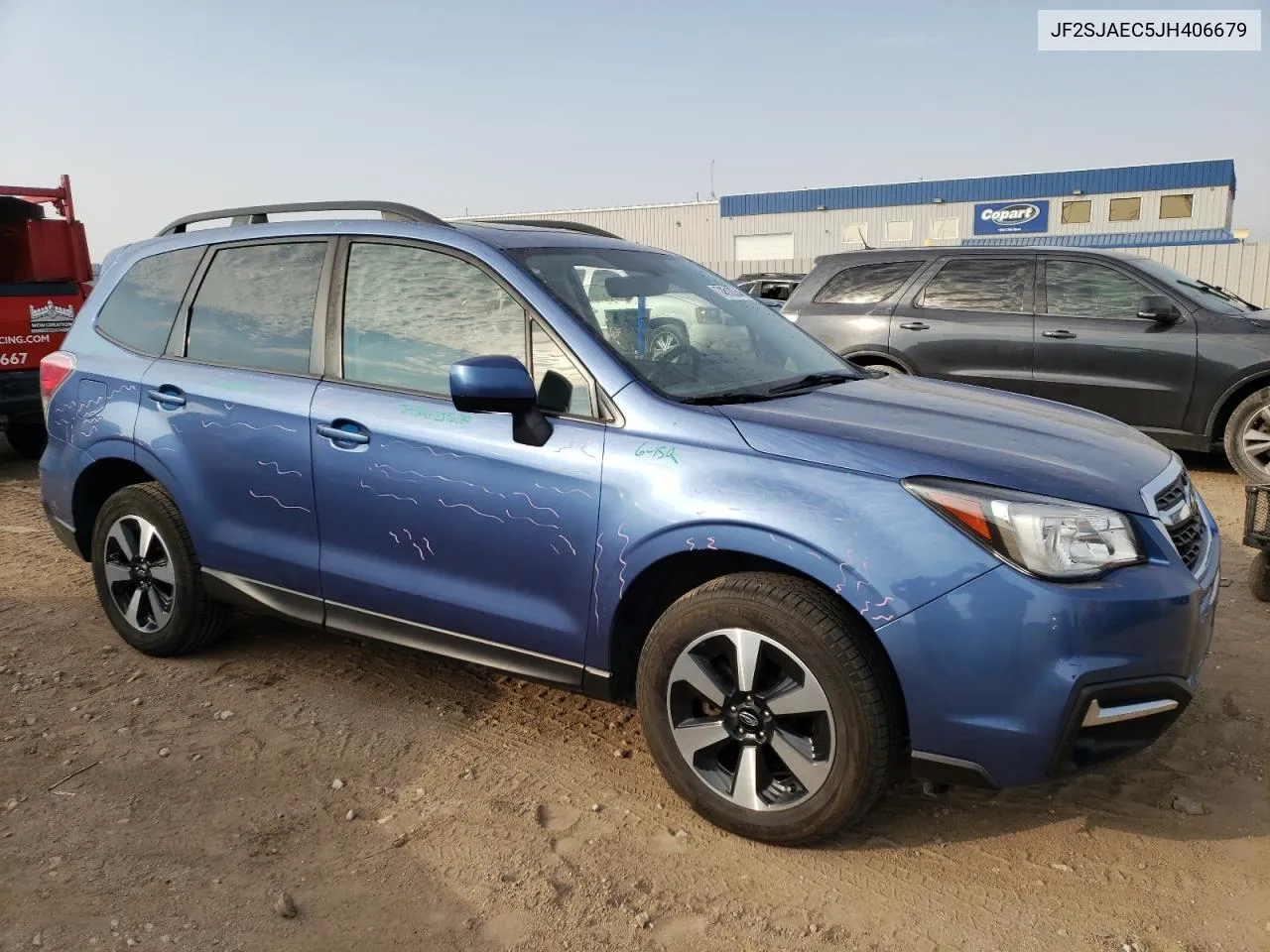 2018 Subaru Forester 2.5I Premium VIN: JF2SJAEC5JH406679 Lot: 74513534