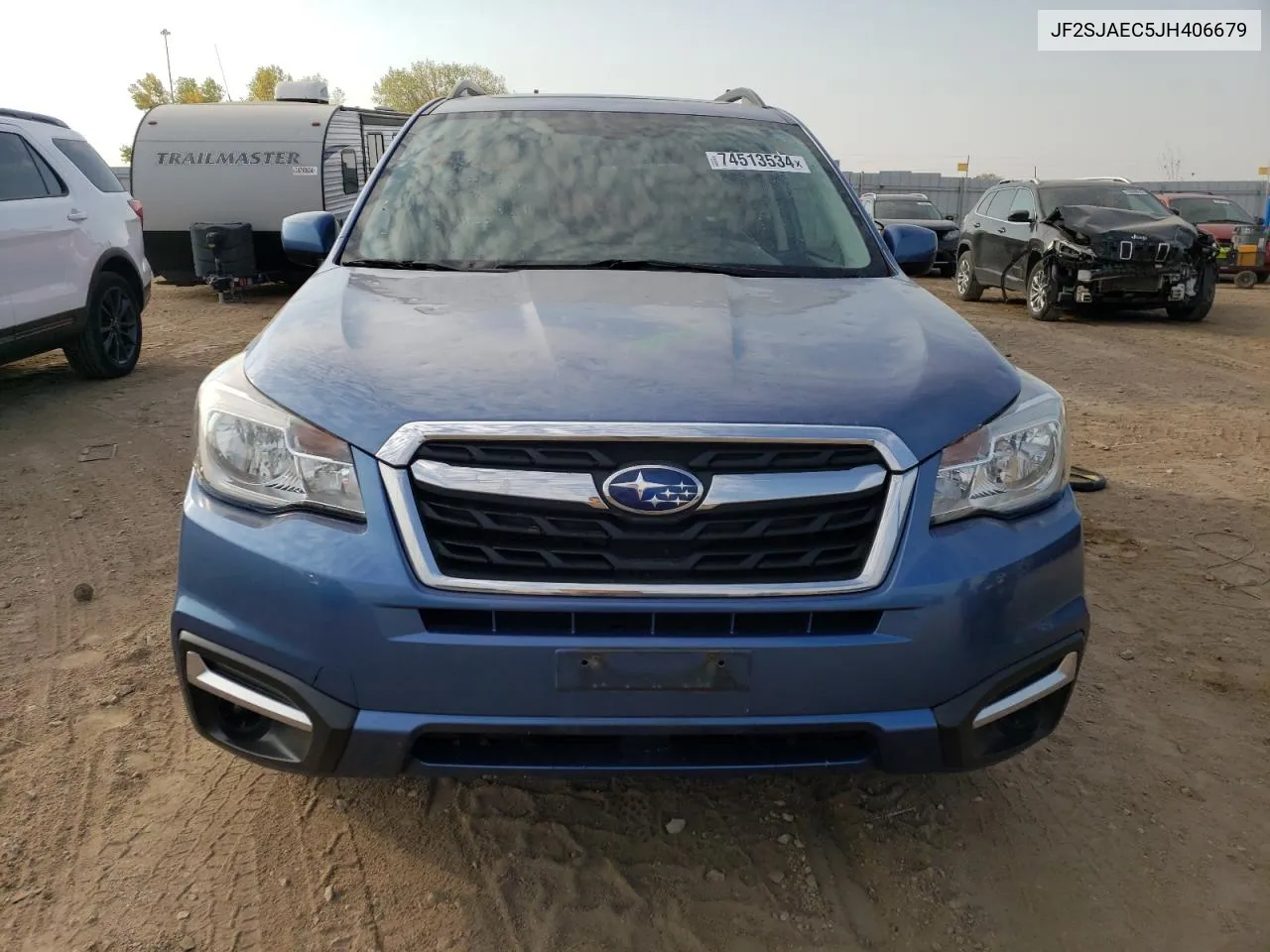 2018 Subaru Forester 2.5I Premium VIN: JF2SJAEC5JH406679 Lot: 74513534