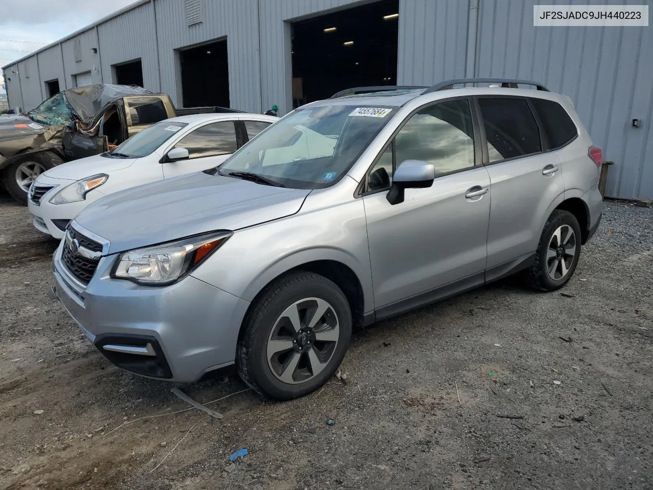 2018 Subaru Forester 2.5I Premium VIN: JF2SJADC9JH440223 Lot: 74557684