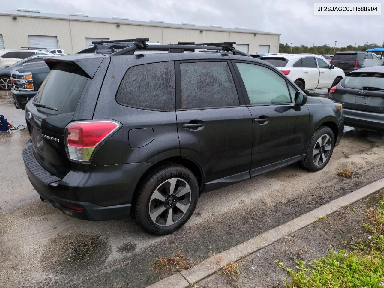 2018 Subaru Forester 2.5I Premium VIN: JF2SJAGC0JH588904 Lot: 74560374