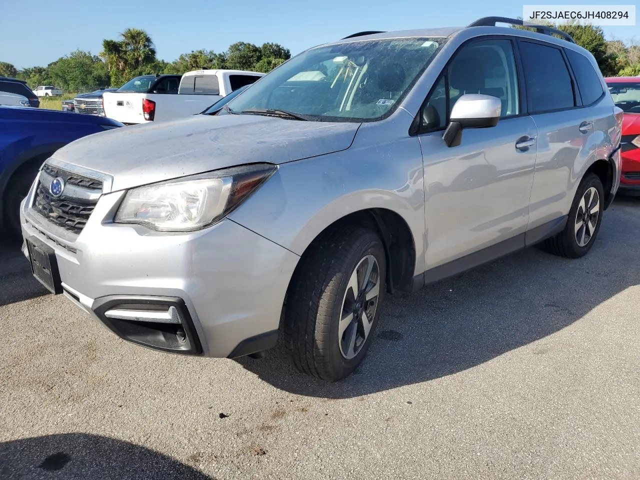 2018 Subaru Forester 2.5I Premium VIN: JF2SJAEC6JH408294 Lot: 74579934