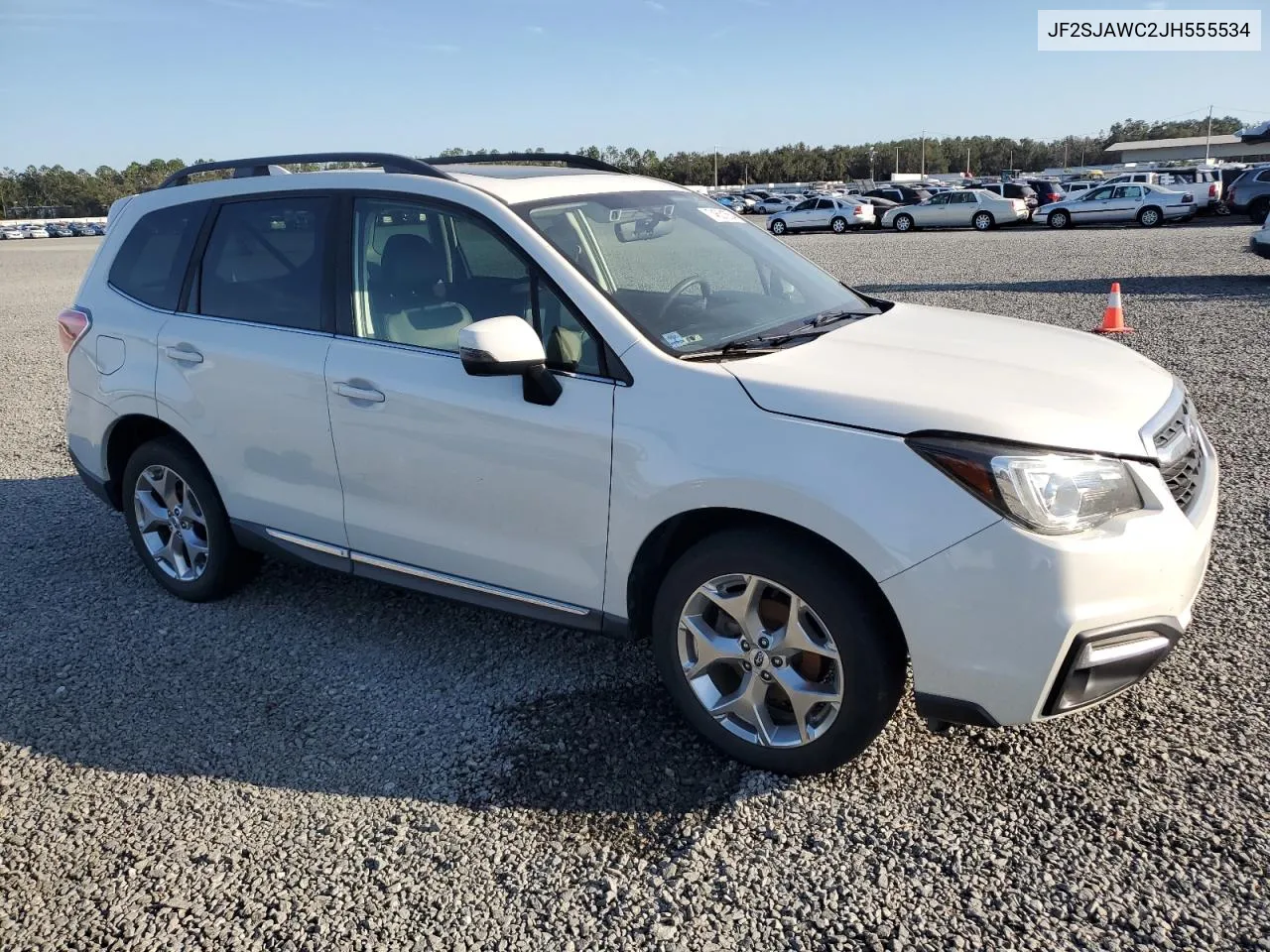 2018 Subaru Forester 2.5I Touring VIN: JF2SJAWC2JH555534 Lot: 74631554