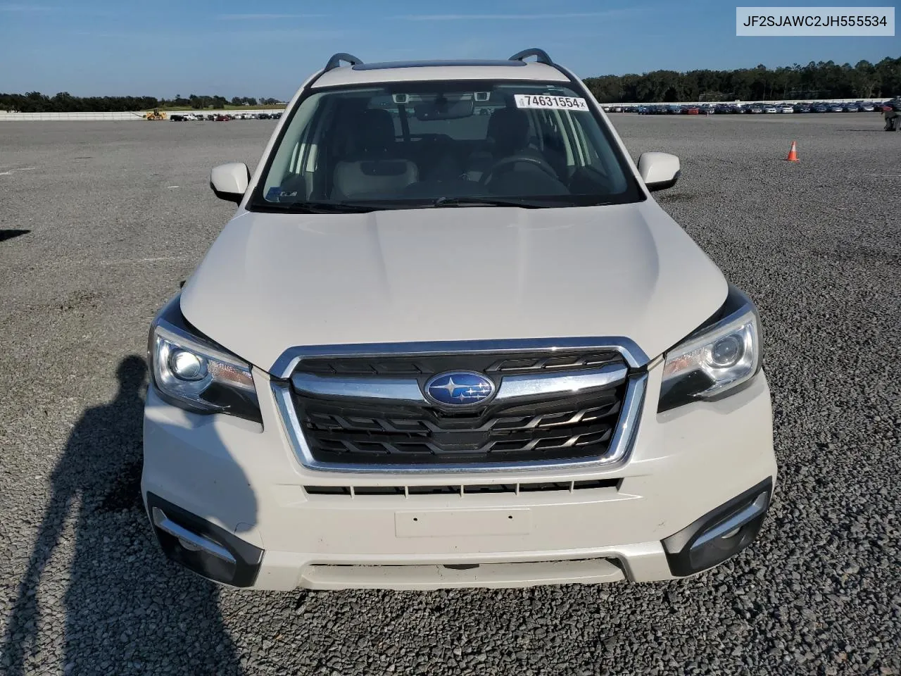 2018 Subaru Forester 2.5I Touring VIN: JF2SJAWC2JH555534 Lot: 74631554