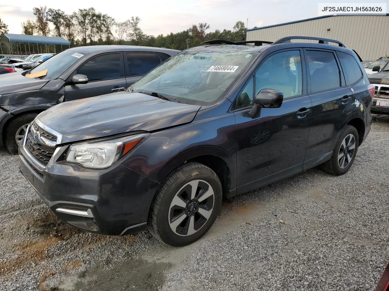 2018 Subaru Forester 2.5I Premium VIN: JF2SJAEC1JH563626 Lot: 74669044