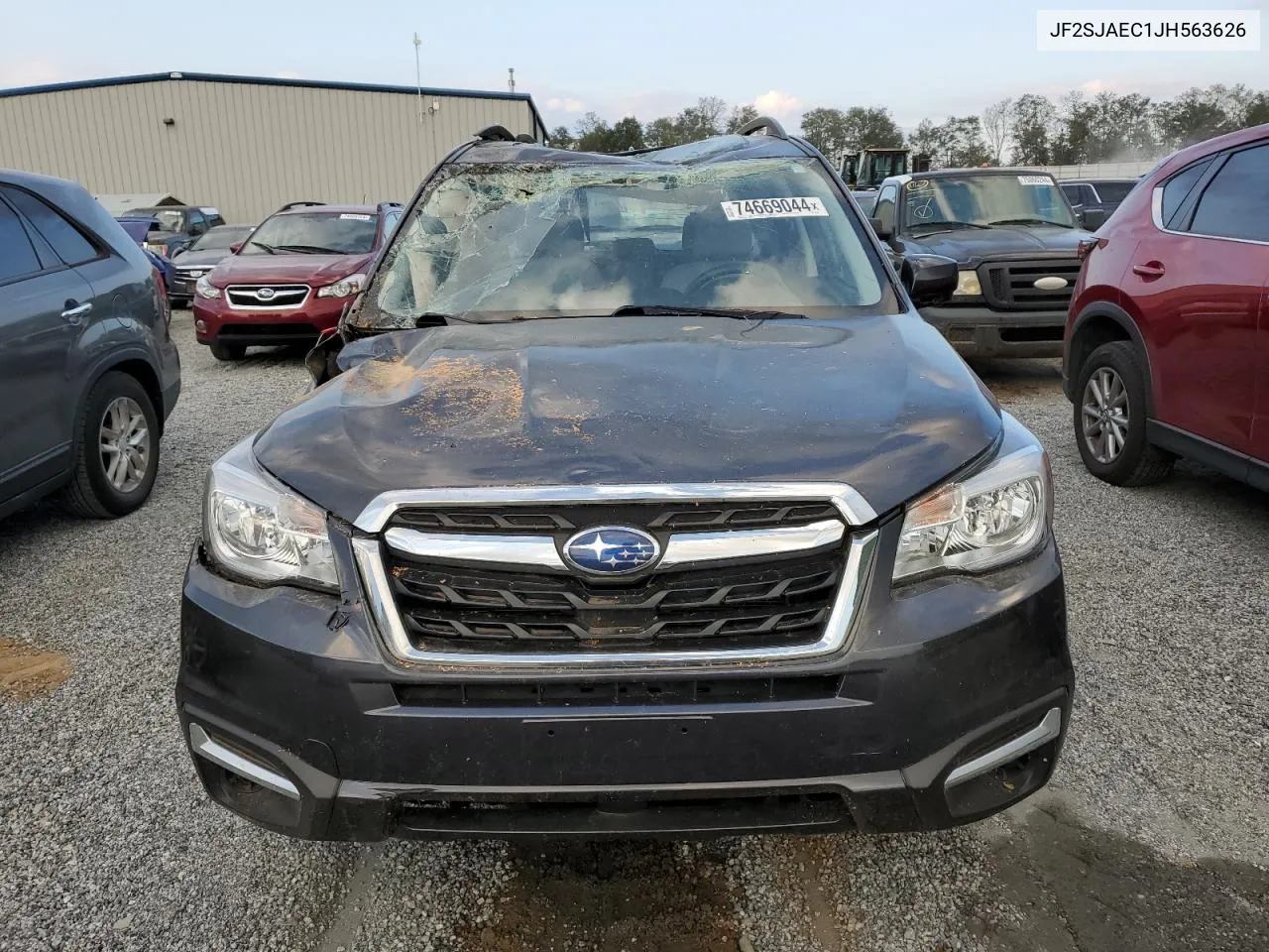 2018 Subaru Forester 2.5I Premium VIN: JF2SJAEC1JH563626 Lot: 74669044