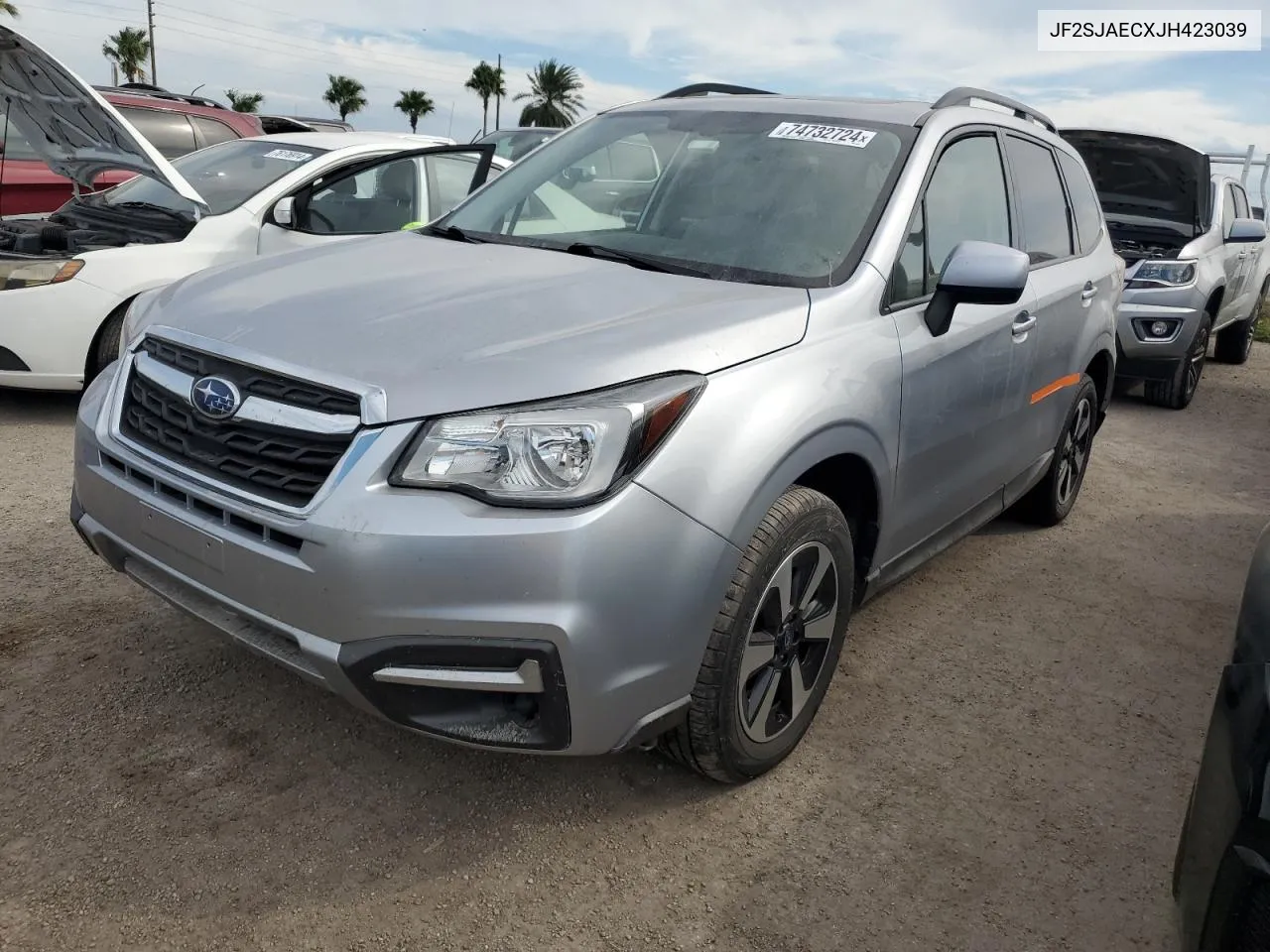 2018 Subaru Forester 2.5I Premium VIN: JF2SJAECXJH423039 Lot: 74732724