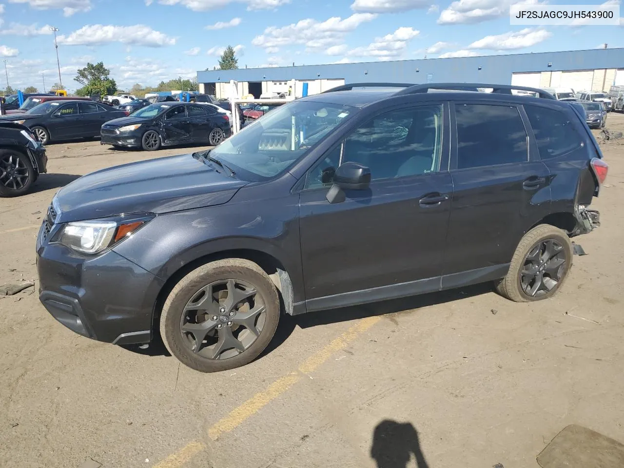 2018 Subaru Forester 2.5I Premium VIN: JF2SJAGC9JH543900 Lot: 74752994