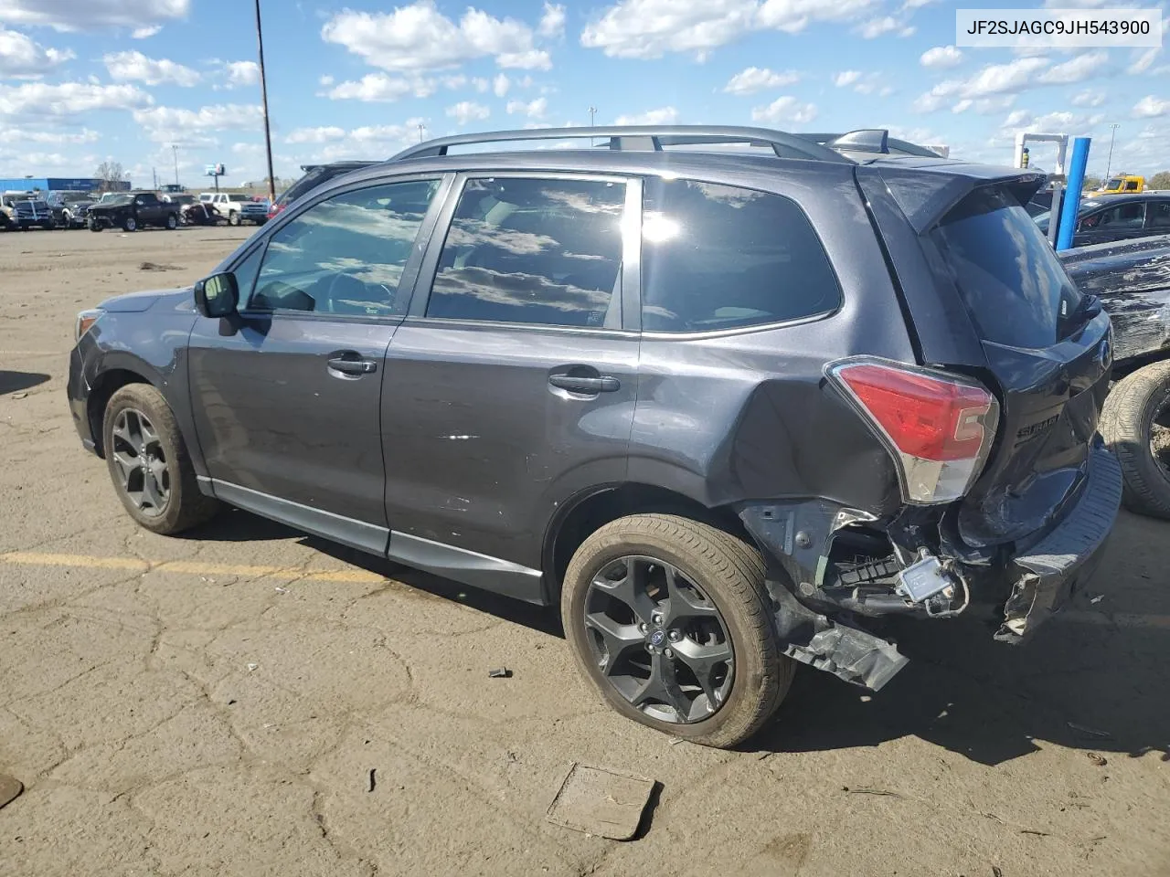 2018 Subaru Forester 2.5I Premium VIN: JF2SJAGC9JH543900 Lot: 74752994