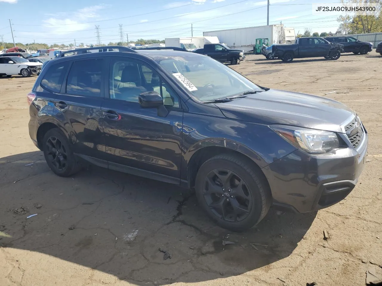 2018 Subaru Forester 2.5I Premium VIN: JF2SJAGC9JH543900 Lot: 74752994