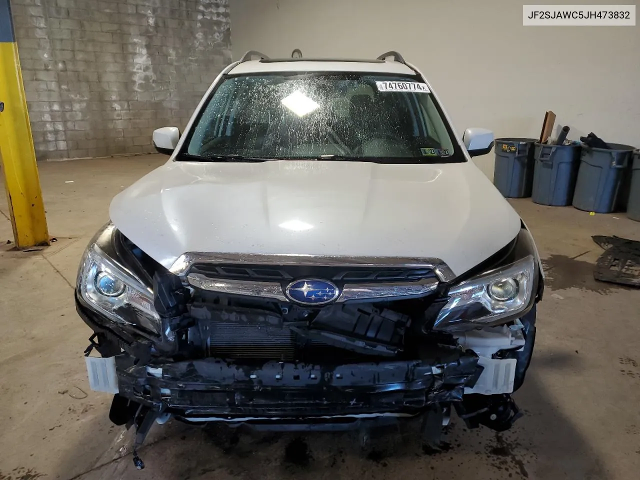 2018 Subaru Forester 2.5I Touring VIN: JF2SJAWC5JH473832 Lot: 74760774