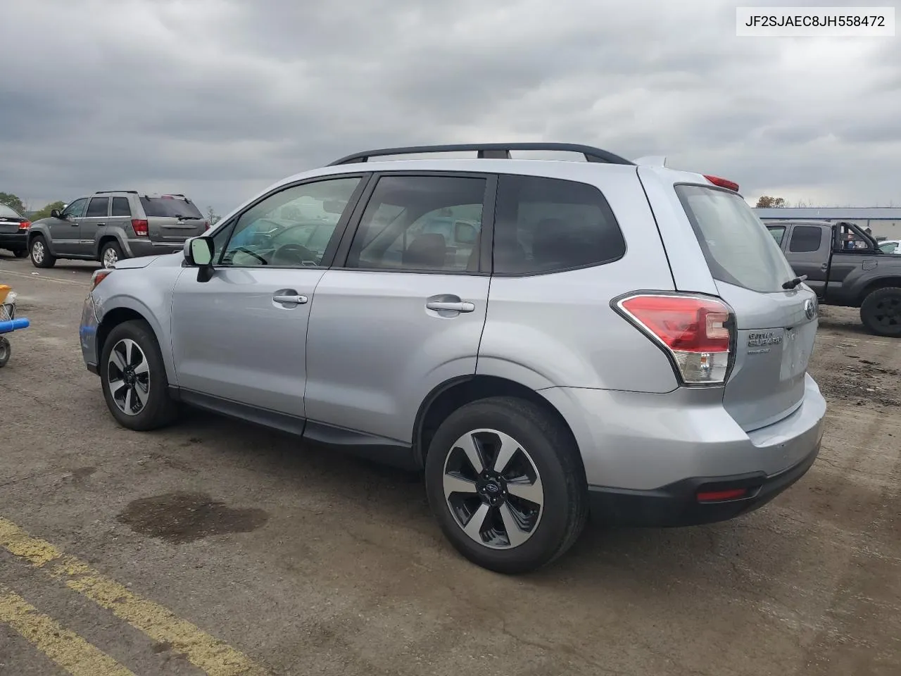 2018 Subaru Forester 2.5I Premium VIN: JF2SJAEC8JH558472 Lot: 74979474