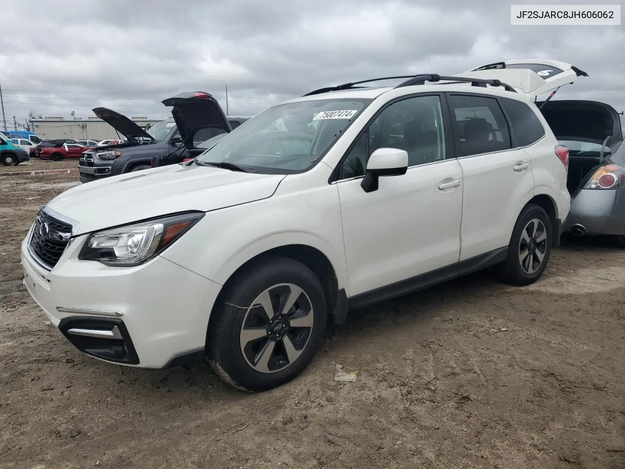 2018 Subaru Forester 2.5I Limited VIN: JF2SJARC8JH606062 Lot: 75007474