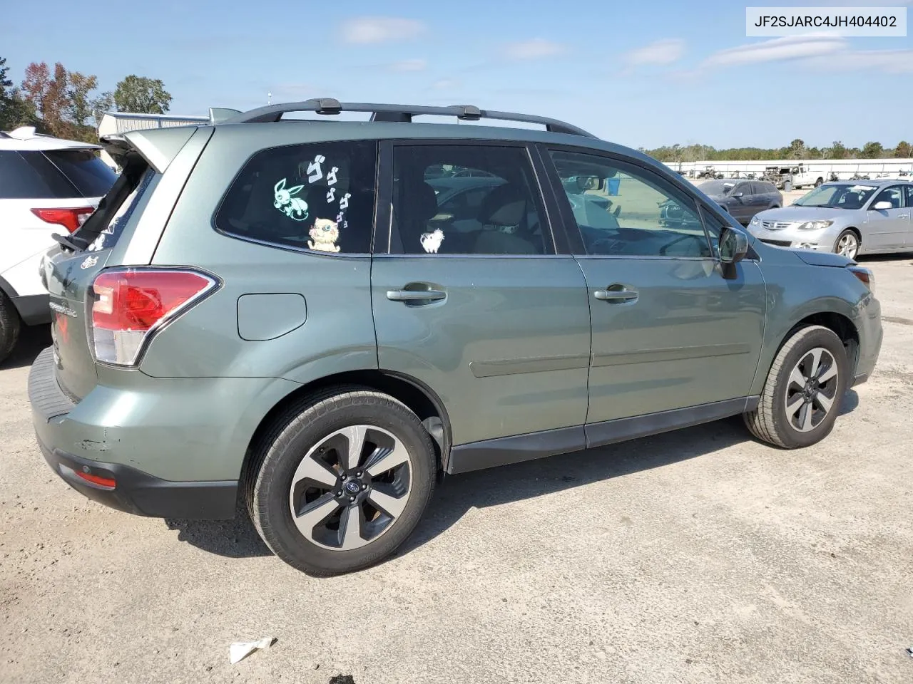 2018 Subaru Forester 2.5I Limited VIN: JF2SJARC4JH404402 Lot: 75465784