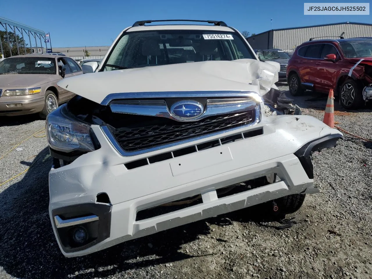 2018 Subaru Forester 2.5I Premium VIN: JF2SJAGC6JH525502 Lot: 75516274