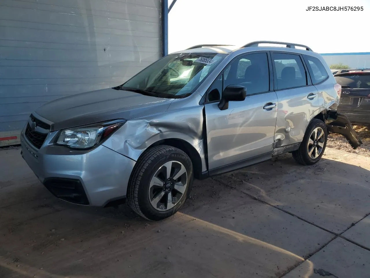 2018 Subaru Forester 2.5I VIN: JF2SJABC8JH576295 Lot: 76085534