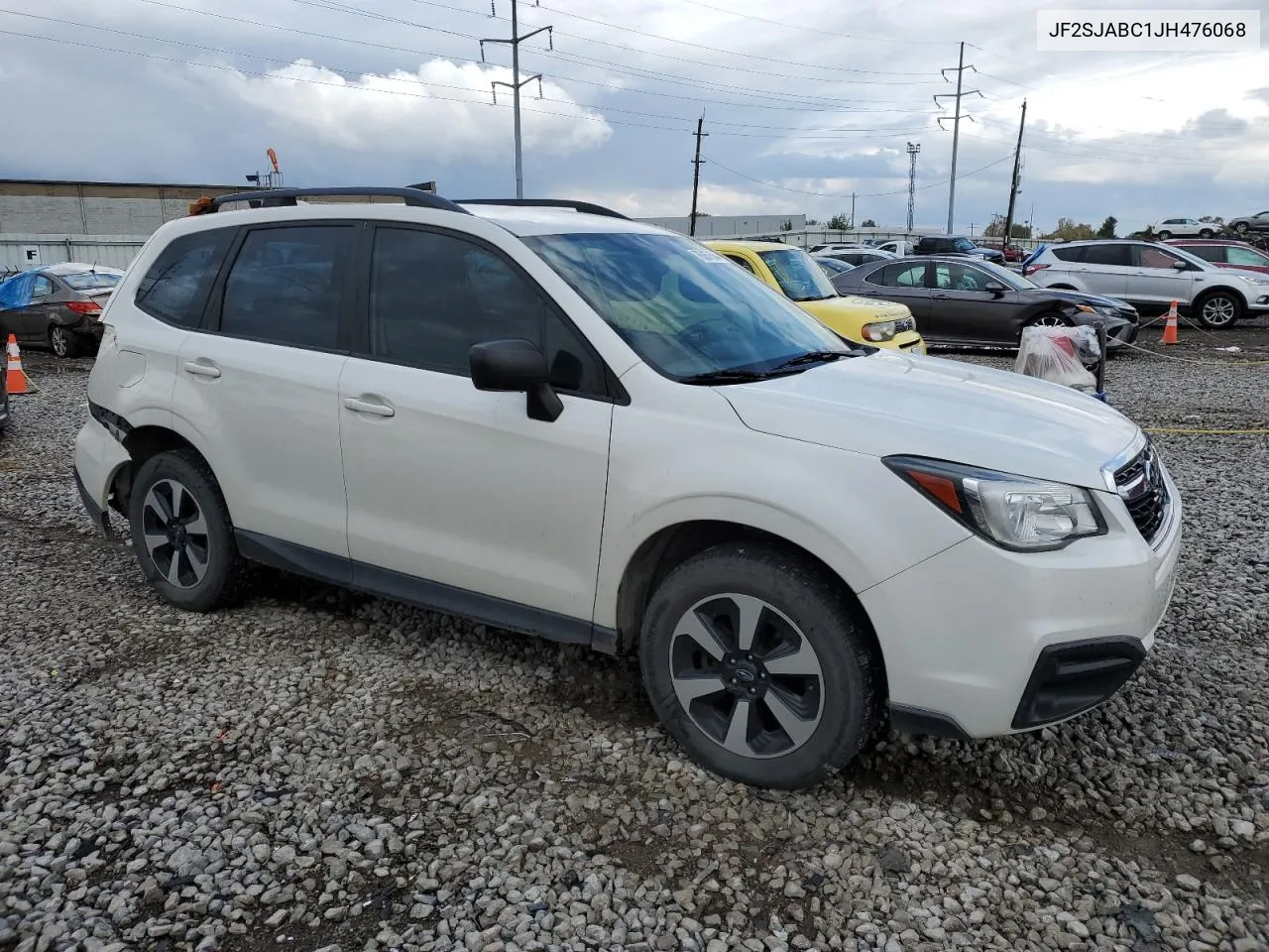 2018 Subaru Forester 2.5I VIN: JF2SJABC1JH476068 Lot: 76267564