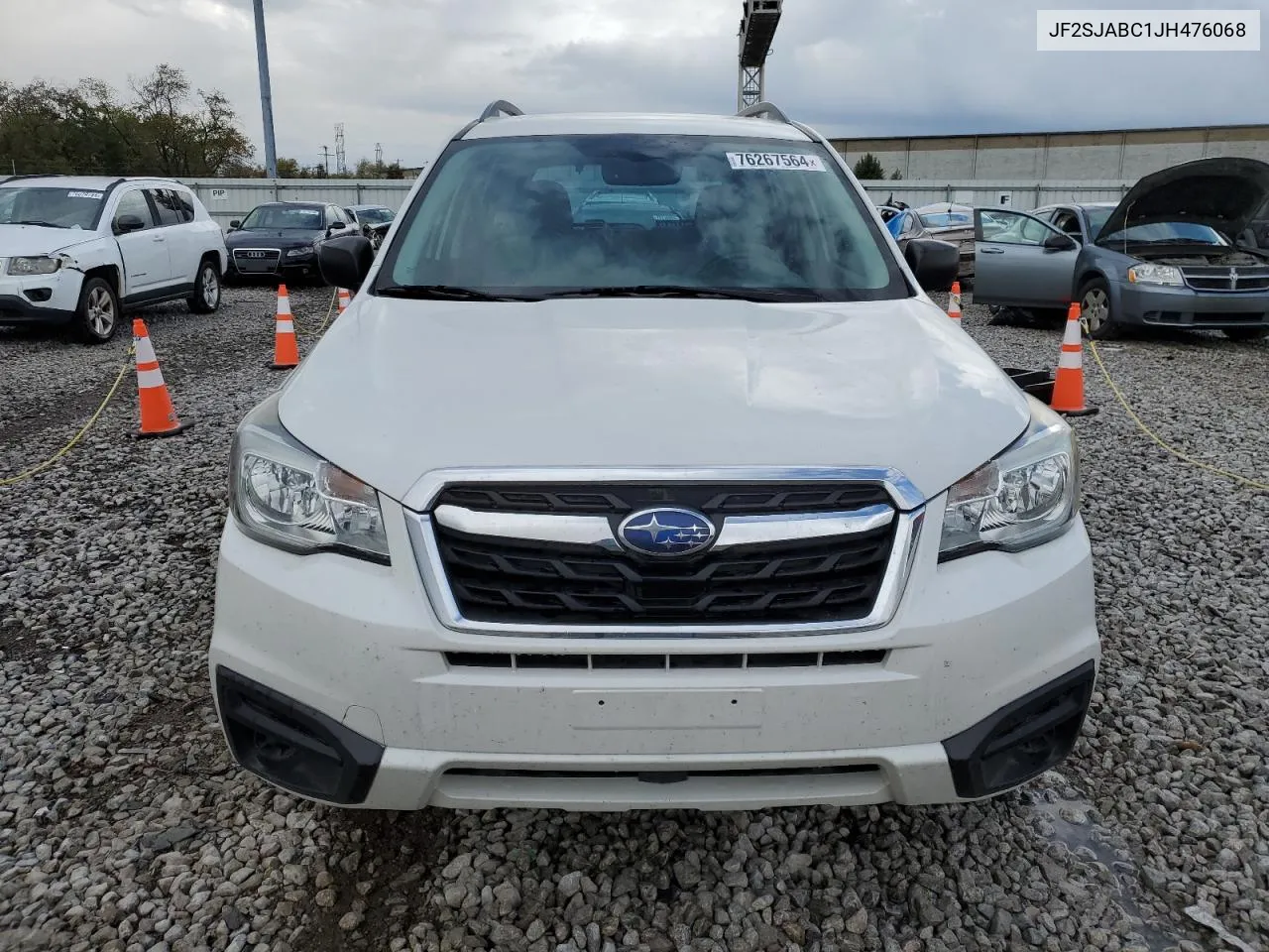 2018 Subaru Forester 2.5I VIN: JF2SJABC1JH476068 Lot: 76267564